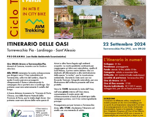 Domenica 22 settembre grande appuntamento con l’ITINERARIO DELLE OASI